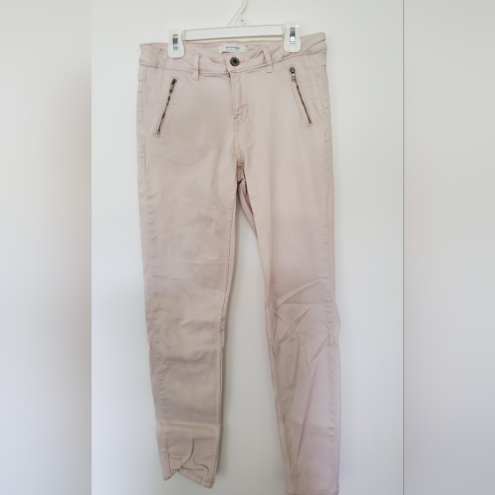 Promod Light Pink Skinny Jeans